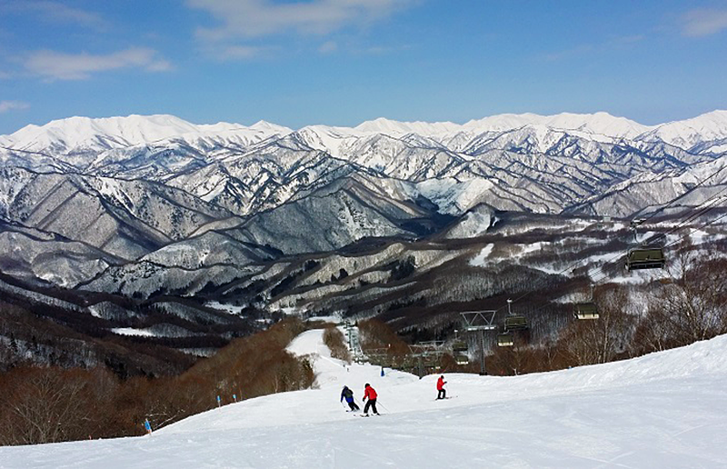 Hodaigi Ski Resort: Elevation 1,400 M